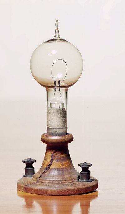 Electric filament, 1879 by Thomas Alva Edison